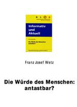 PDF Wetz, Menschenwürde