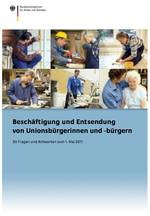 PDF, Bundesministerium, Broschüre zur Beschäftigung von Unionsbürgern